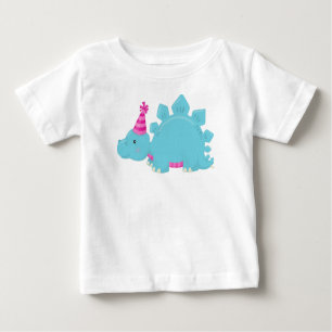 T-shirt Pour Bébé Dinosaure d'anniversaire, Dinosaure de fête, Dinos