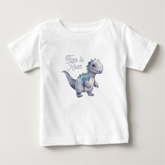 T-shirt Pour Bébé Dinosaure mignon (Devant)