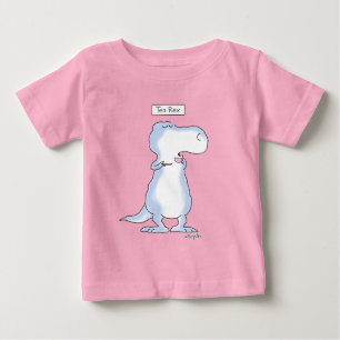 T-shirt Pour Bébé dinosaure TEA REX par Boynton