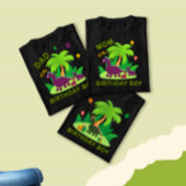 T-shirt Pour Bébé Dinosaure vert pour fête d'anniversaire