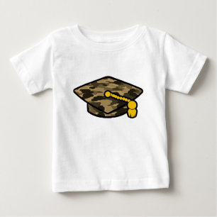 T-shirt Pour Bébé Diplôme de Cap Khaki Camo