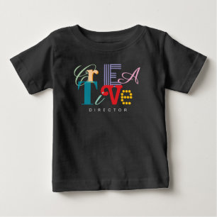 T-shirt Pour Bébé DIRECTRICE CRÉATIVE fun cool