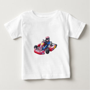 T-shirt Pour Bébé Disparaissent le kart