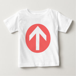 T-shirt Pour Bébé Disque fléché