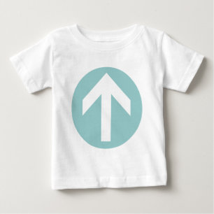 T-shirt Pour Bébé Disque fléché