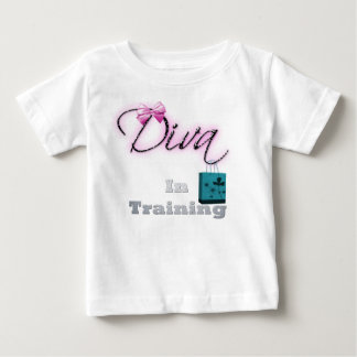 T-shirt Pour Bébé Diva En Formation T-Shirt Bébé