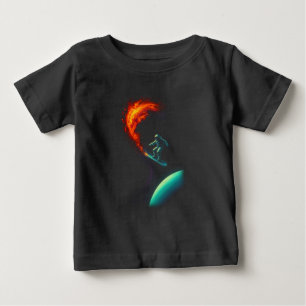 T-shirt Pour Bébé Divergence Cosmique