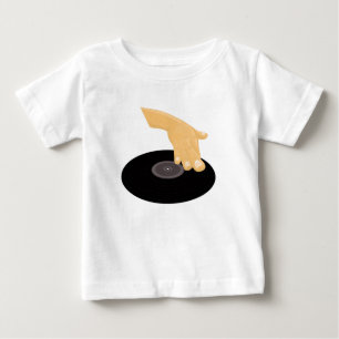 T-shirt Pour Bébé DJ Scratch