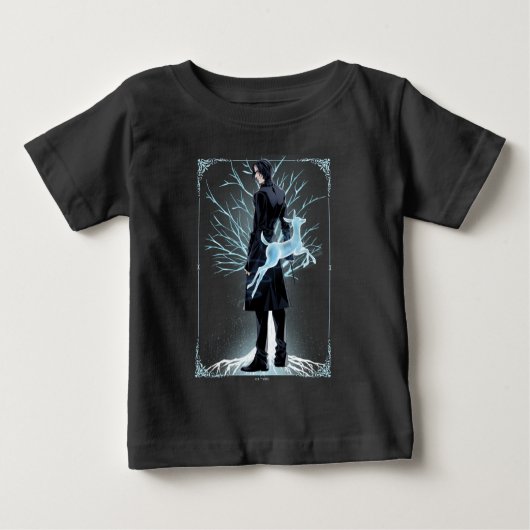 T-shirt Pour Bébé Doe Patronus d'Anime Severus Snape (Devant)