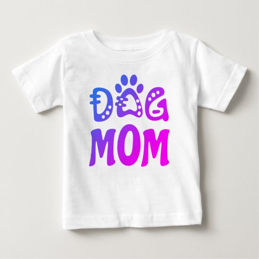 T-shirt Pour Bébé Dog (Devant)