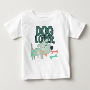 T-shirt Pour Bébé Dog
