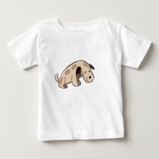 T-shirt Pour Bébé Dog Funny (Devant)