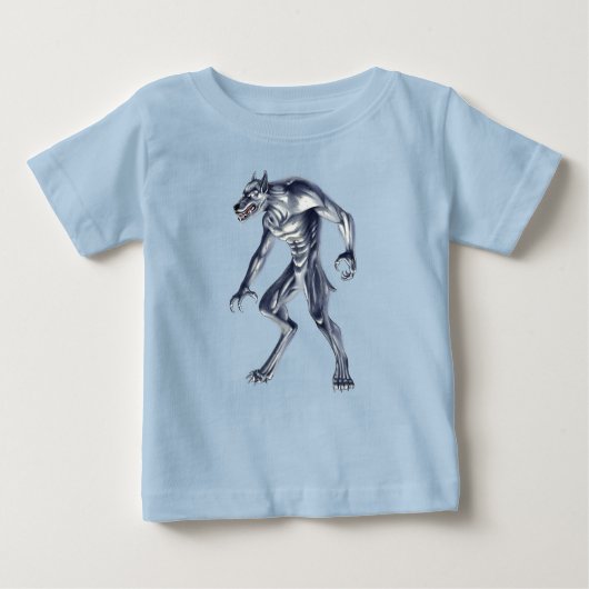 T-shirt Pour Bébé Dogman Cryptid Beast (Devant)