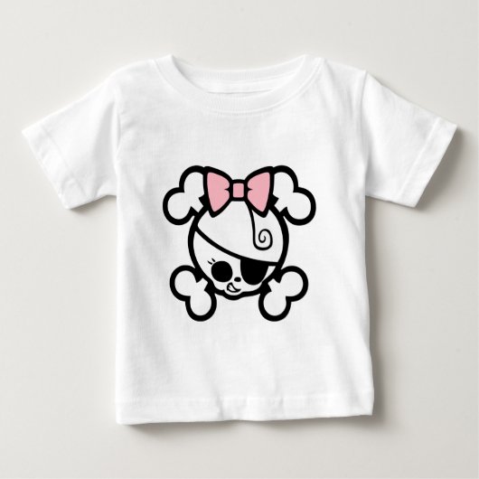 T-shirt Pour Bébé Dolly Bow (Devant)
