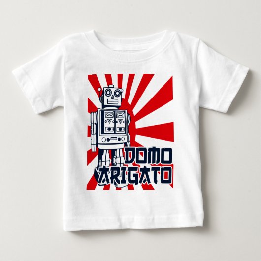 T-shirt Pour Bébé Domo Arigato (Devant)