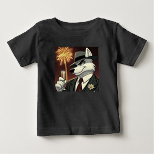 T-shirt Pour Bébé Don Lupo Canino "Nouvel An"