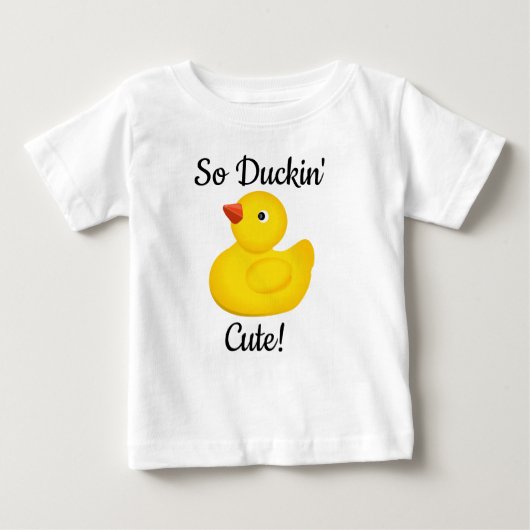 T-shirt Pour Bébé Donc Duckin' migre (Devant)