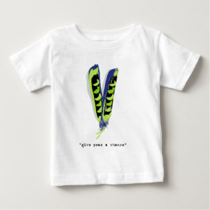 T-shirt Pour Bébé donnez à des pois une occasion-lumière