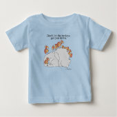T-SHIRT POUR BÉBÉ DON'T LET THE TURKEYS GET YOU DOWN (Devant)