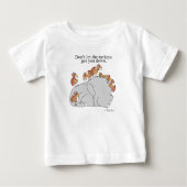 T-SHIRT POUR BÉBÉ DON'T LET THE TURKEYS GET YOU DOWN (Devant)
