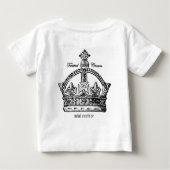T-shirt Pour Bébé Dora est ma fille (Dos)
