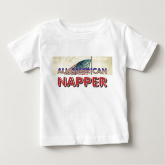 T-shirt Pour Bébé Dormeuse Tout Américaine