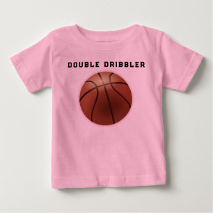 T-shirt Pour Bébé Double Dribble Basket-ball
