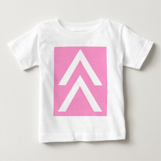 T-shirt Pour Bébé Double flèche (Devant)