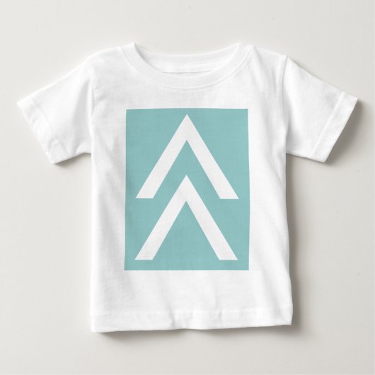 T-shirt Pour Bébé Double Flèche (Devant)