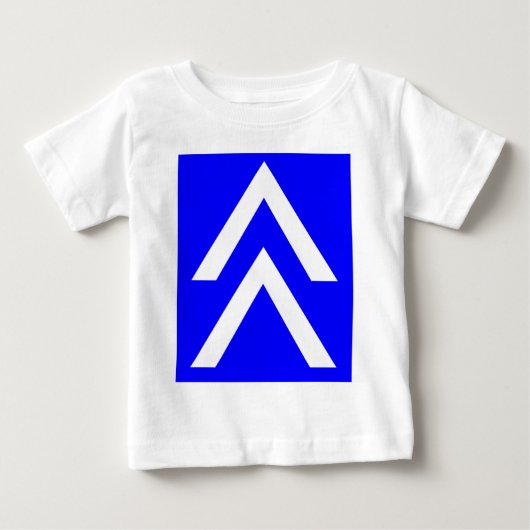 T-shirt Pour Bébé Double flèche (Devant)