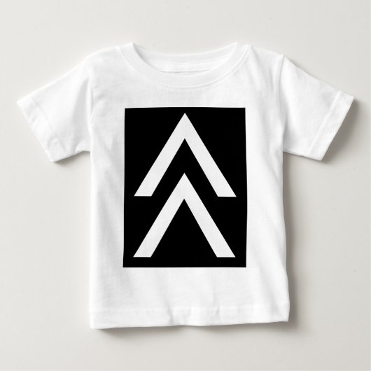 T-shirt Pour Bébé Double flèche (Devant)