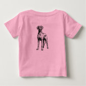 T-shirt Pour Bébé Douce Maison Douce (Dos)