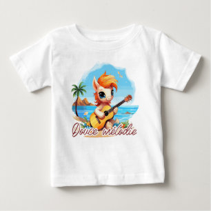 T-shirt Pour Bébé Douce mélodie