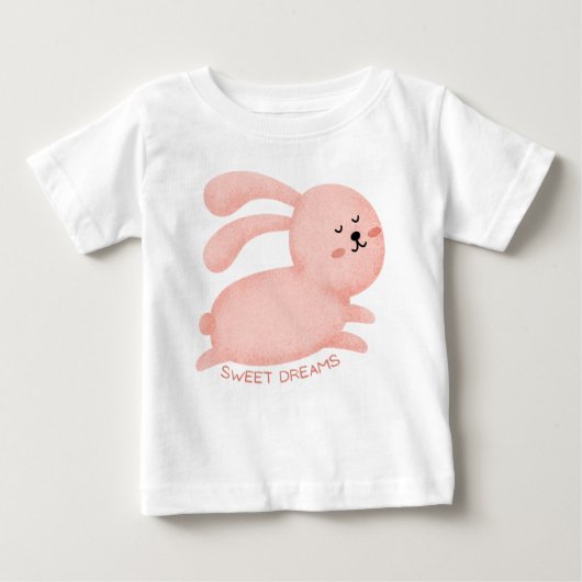 T-shirt Pour Bébé Douces rêves  (Devant)