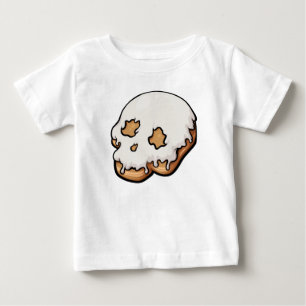 T-shirt Pour Bébé Doughnut de crâne doux et mortel