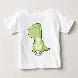 T-shirt Pour Bébé Douille d'enfant en bas âge de T-Rex longue