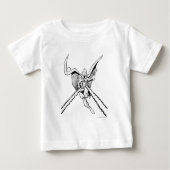 T-shirt Pour Bébé Dr Fate Magic Outline (Devant)