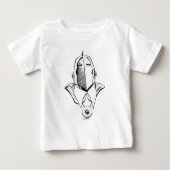 T-shirt Pour Bébé Dr. Fate Mask Plan (Devant)