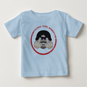 T-shirt Pour Bébé Dr. Manque De Respect Violence Vitesse Momentum T-