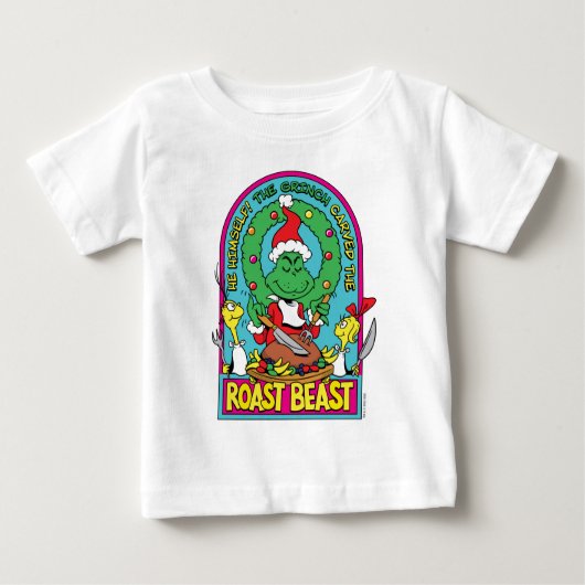 T-shirt Pour Bébé Dr Seuss | Graphique de la bête rôtie (Devant)