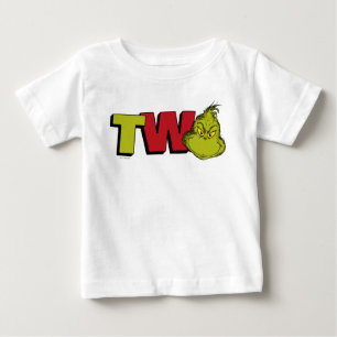 T-shirt Pour Bébé Dr. Seuss Grinch 2e anniversaire - Deux