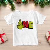 T-shirt Pour Bébé Dr Seuss | Premier anniversaire de Grinch - un
