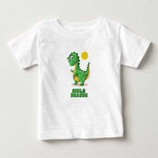 T-shirt Pour Bébé Dragon  (Devant)