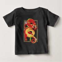 Dragon chinois rouge