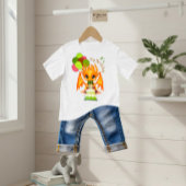 T-shirt Pour Bébé Dragon d'anniversaire