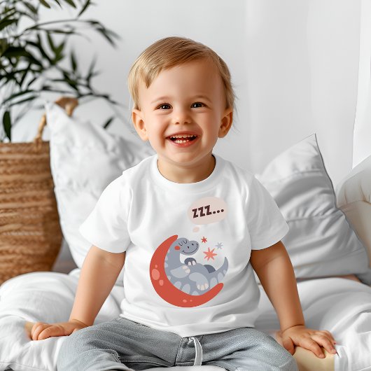 T-shirt Pour Bébé Dragon de enfants drôles endormis 