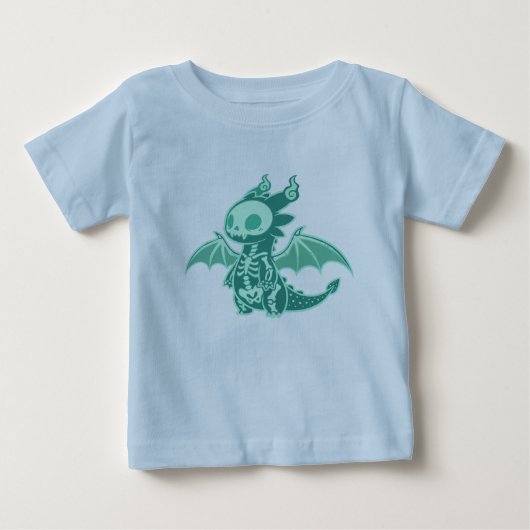 T-shirt Pour Bébé Dragon Fantôme (Devant)