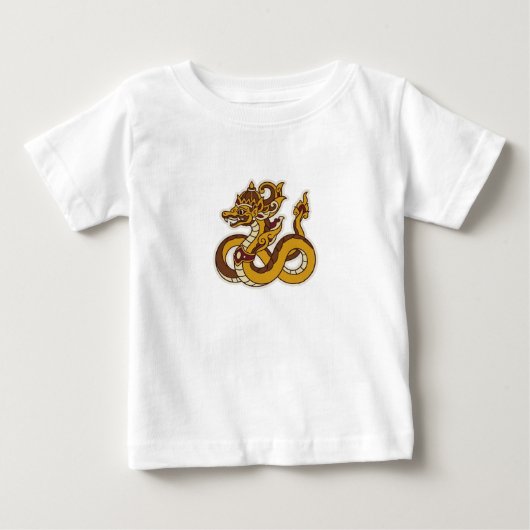 T-shirt Pour Bébé Dragon javanais (Devant)