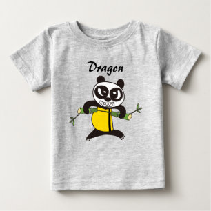 T-shirt Pour Bébé Dragon Panda