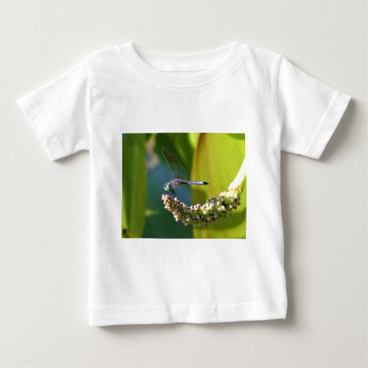 T-shirt Pour Bébé Dragonfly aux yeux turquoises (Devant)